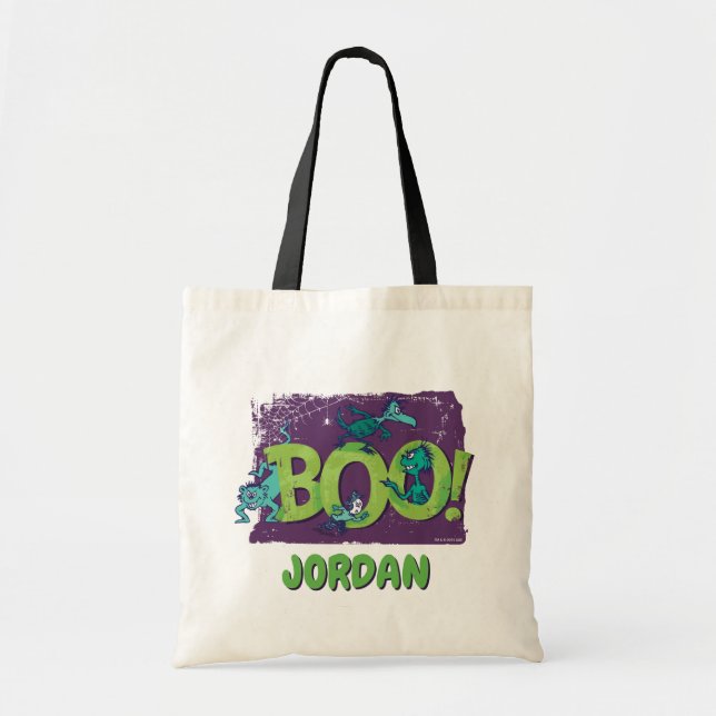 Bolsa Tote Dr. Seuss | BOO! Gráfico de Halloween (Frente)