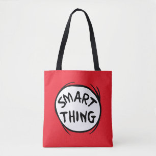 Bolsa Tote Dr. Seuss   Coisa Dois - Coisa Inteligente