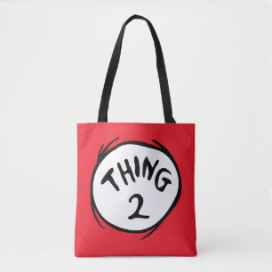 Bolsa Tote Dr. Seuss   Coisa Um Coisa Dois - Coisa Dois