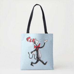 Bolsa Tote Dr. Seuss Gato no Chapéu Passarela