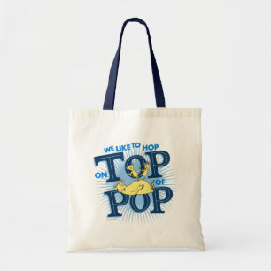 Bolsa Tote Dr. Seuss Gostamos de Saltar em Cima do Pop