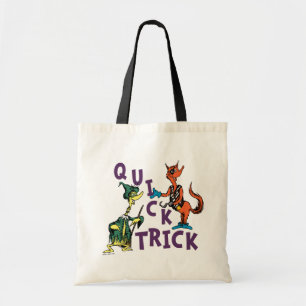 Bolsa Tote Dr. Seuss Gráfico de Halloween do Truque Rápido
