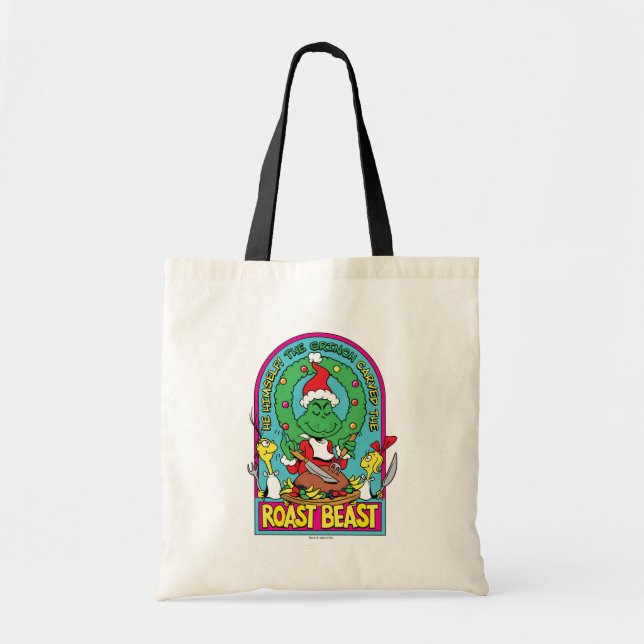 Bolsa Tote Dr. Seuss | Gráfico do Fera Assada (Frente)