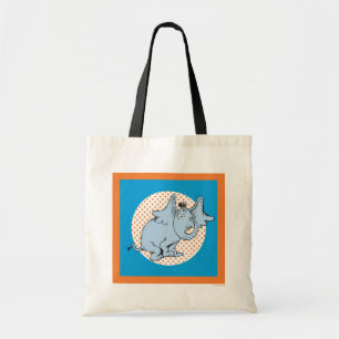 Bolsa Tote Dr. Seuss Horton Ouve Um Quem Pontos Polka Laranja