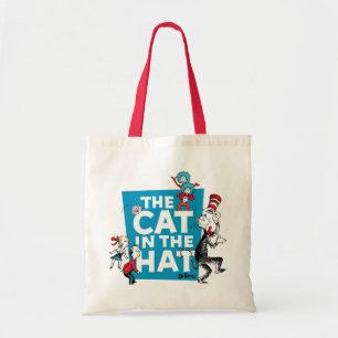 Bolsa Tote Dr. Seuss Logotipo do Gato no Chapéu - Personage