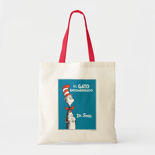 Bolsa Tote Dr. Seuss O Gato Ensombrerado (Frente)