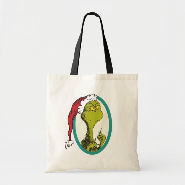 Bolsa Tote Dr. Seuss | O Grinch (Frente)