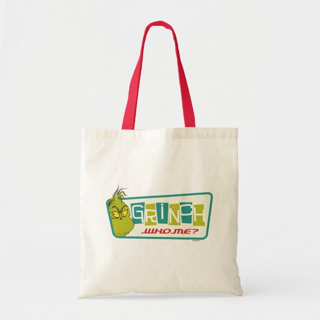 Bolsa Tote Dr. Seuss | The Grinch - Who Me? (Frente)