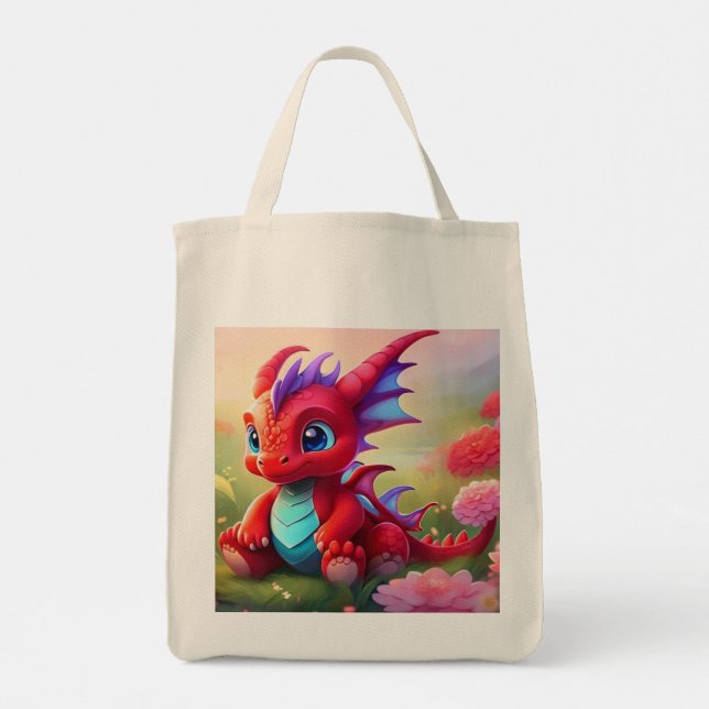 Bolsa Tote Dragão (Verso)