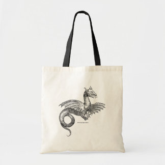 Bolsa Tote Dragão alado do Historiæ Serpentum et Draconum