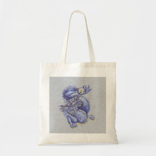 Bolsa Tote Dragão Azul