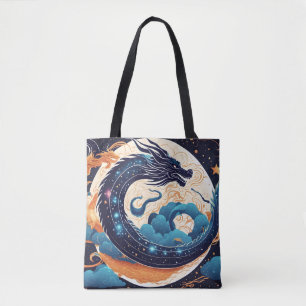 bolsa tote dragão da lua