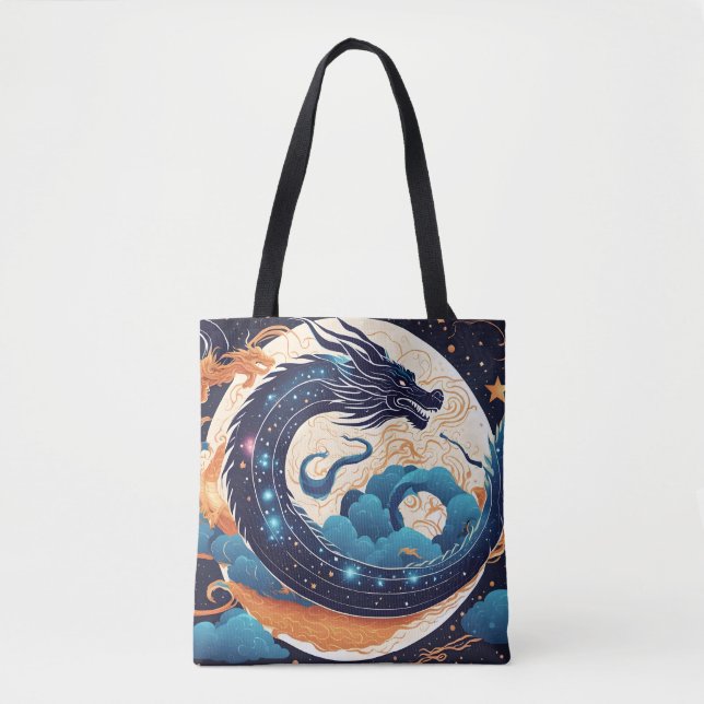 bolsa tote dragão da lua (Frente)