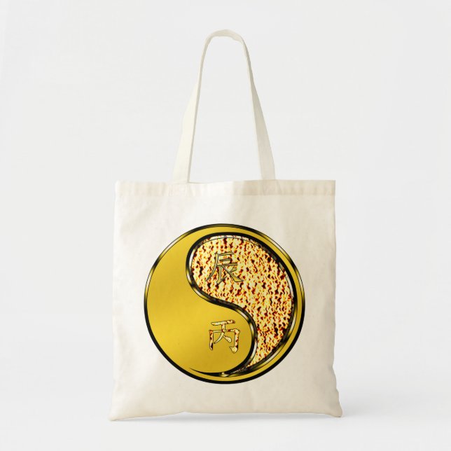 Bolsa Tote Dragão de Fogo (Frente)