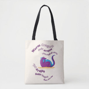 Bolsa Tote Dragão gordo