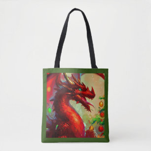 Bolsa Tote Dragão Natal 1