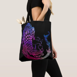 Bolsa Tote Dragão no amor