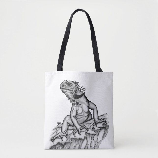 Bolsa Tote Dragão no Rock (Frente)