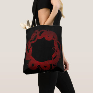 Bolsa Tote Dragão Vermelho