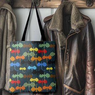 Bolsa Tote Dragão Wing Blue Flight Fantasy