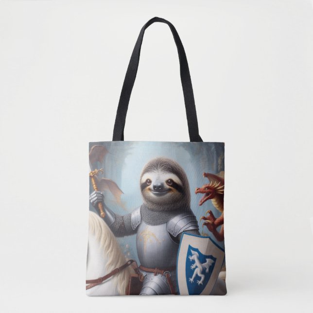 Bolsa Tote Dragões de Combate de Lloth Knight (Frente)