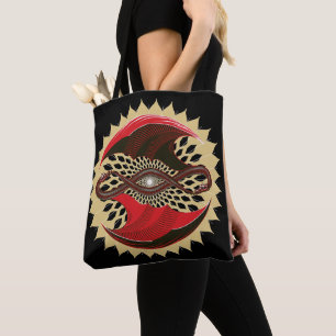 Bolsa Tote Dragões Invertidos
