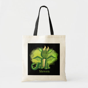 Bolsa Tote dragões legal adicionam nome crianças Tote Bag