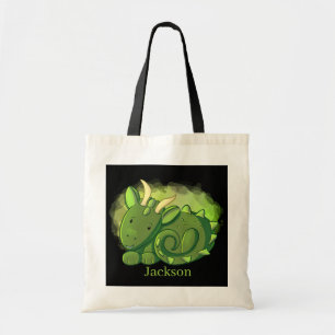 Bolsa Tote dragões legal adicionam nome crianças Tote Bag