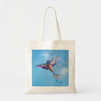 Bolsa Tote Dragon Kite Digital Art