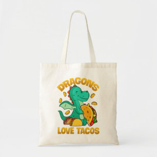 Bolsa Tote Dragon Love Tacos