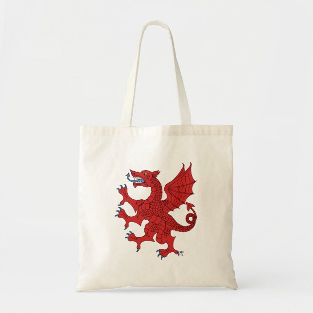 Bolsa Tote Dragon Rampant Gules (Frente)
