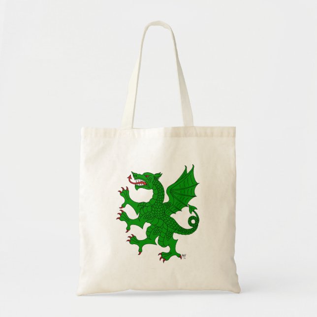 Bolsa Tote Dragon Rampant Vert (Frente)