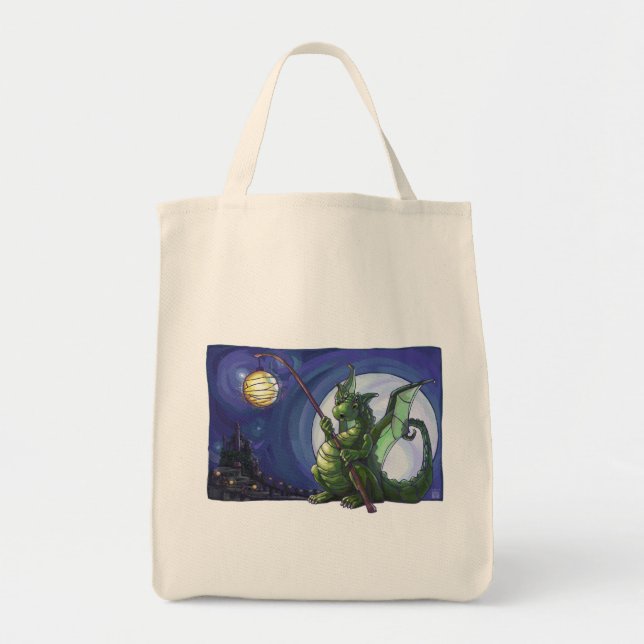 Bolsa Tote Dragon Watch Art (Frente)