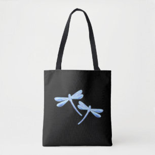 Bolsa Tote Dragonfly - Brilho Azul Gelo