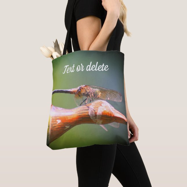 Bolsa Tote Dragonfly Co Pilot Natureza Personalizada (Close Up)
