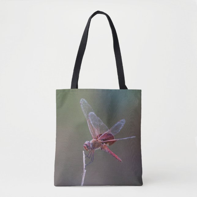 Bolsa Tote Dragonfly Red Saddlebags Masculinos (Frente)