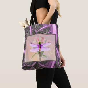 Bolsa Tote Dragonfly Surreal Design