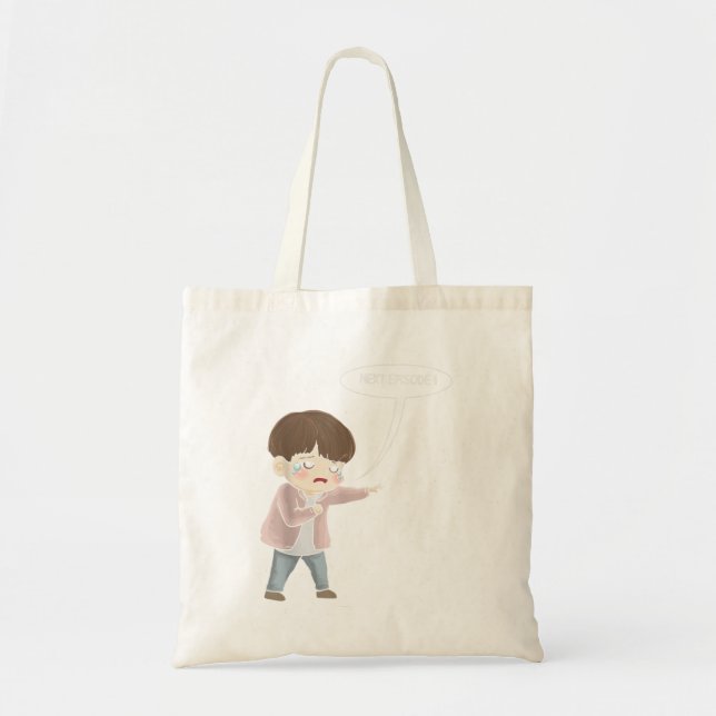 Bolsa Tote Drama Coreano Bonito - Camisa-T de Presente de Ani (Frente)
