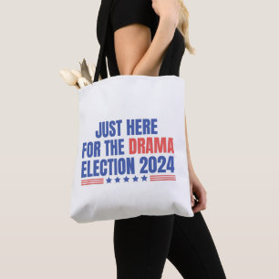 Bolsa Tote Drama Election 2024: política de drama não-partidá