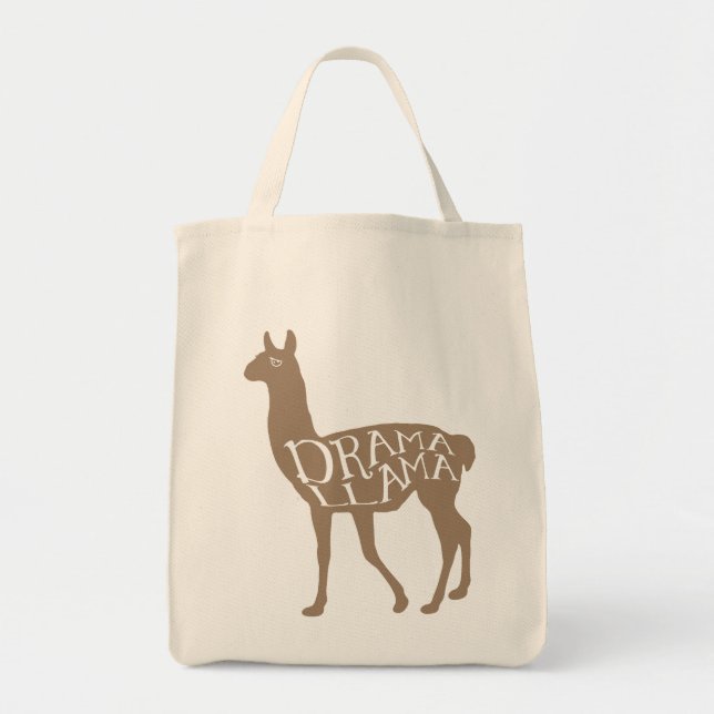 Bolsa Tote Drama Llama (Frente)