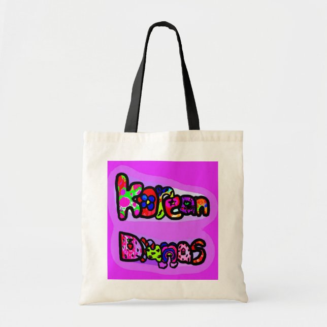Bolsa Tote Dramas Coreanos (Frente)