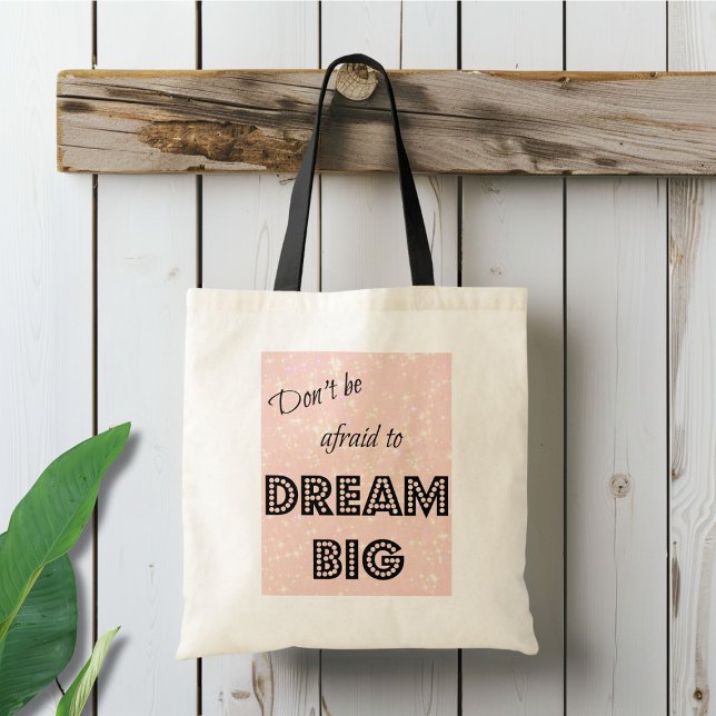 Bolsa Tote Dream Big Tote Bag (Criador carregado)
