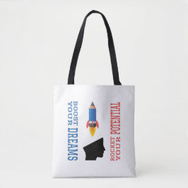 Bolsa Tote Dream Booster e Potencial Rocket