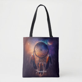 Bolsa Tote Dreamcatcher na floresta