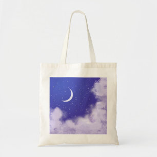 Bolsa Tote DreamNight Sky com Moon Crescente