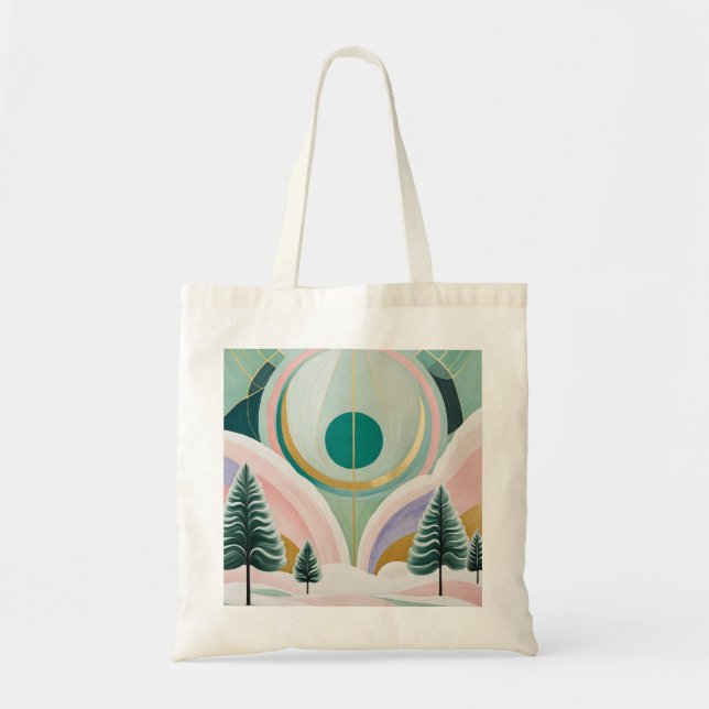 Bolsa Tote Dreamscape Whimsical Winter (Frente)