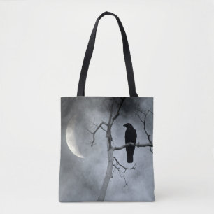 Bolsa Tote Dreamy Night Crow