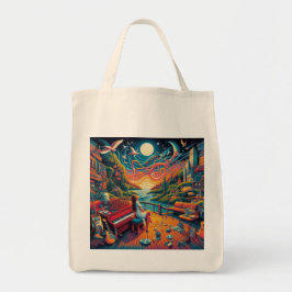 Bolsa Tote Dreamy Riverfront Harmony