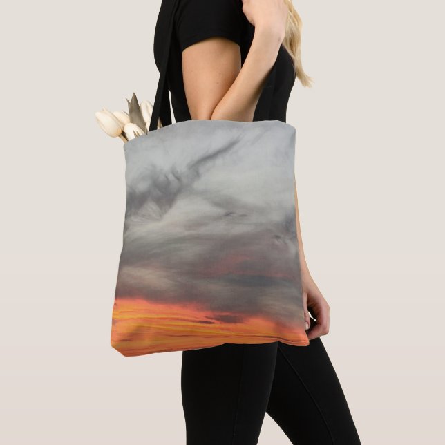 Bolsa Tote Dreamy Sunset Sky (Close Up)