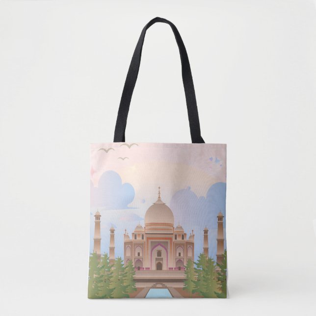 Bolsa Tote Dreamy taj mahal (Frente)